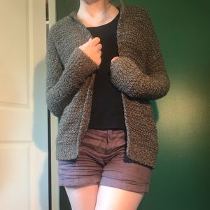 Mudd green fairycore sweater. Hooded. Size small